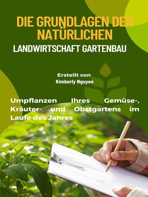 Title details for Die Grundlagen der natürlichen Landwirtschaft Gartenbau by Gwendolyn Doody - Available